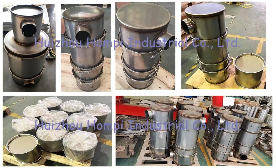 Sic DPF Diesel Particulate Filter and Ceramic Catalytic Converter for Diesel Engine Exhaust System